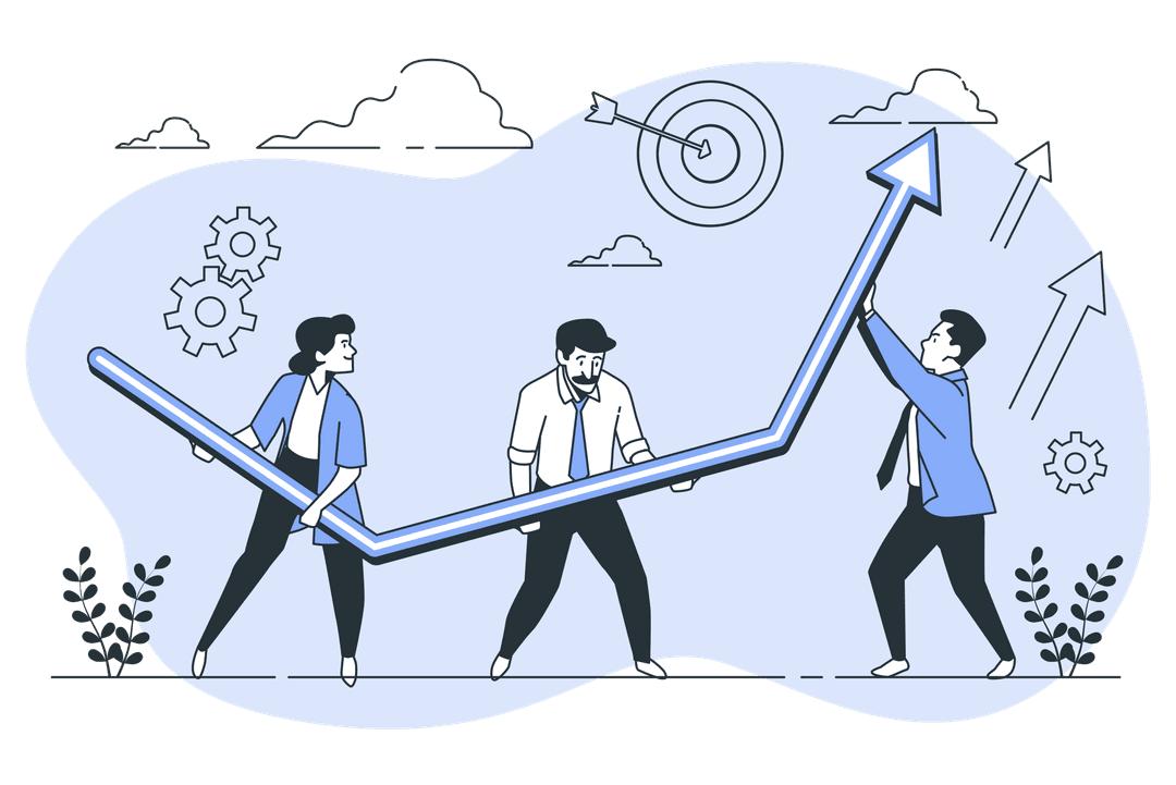 Performance growth illustration